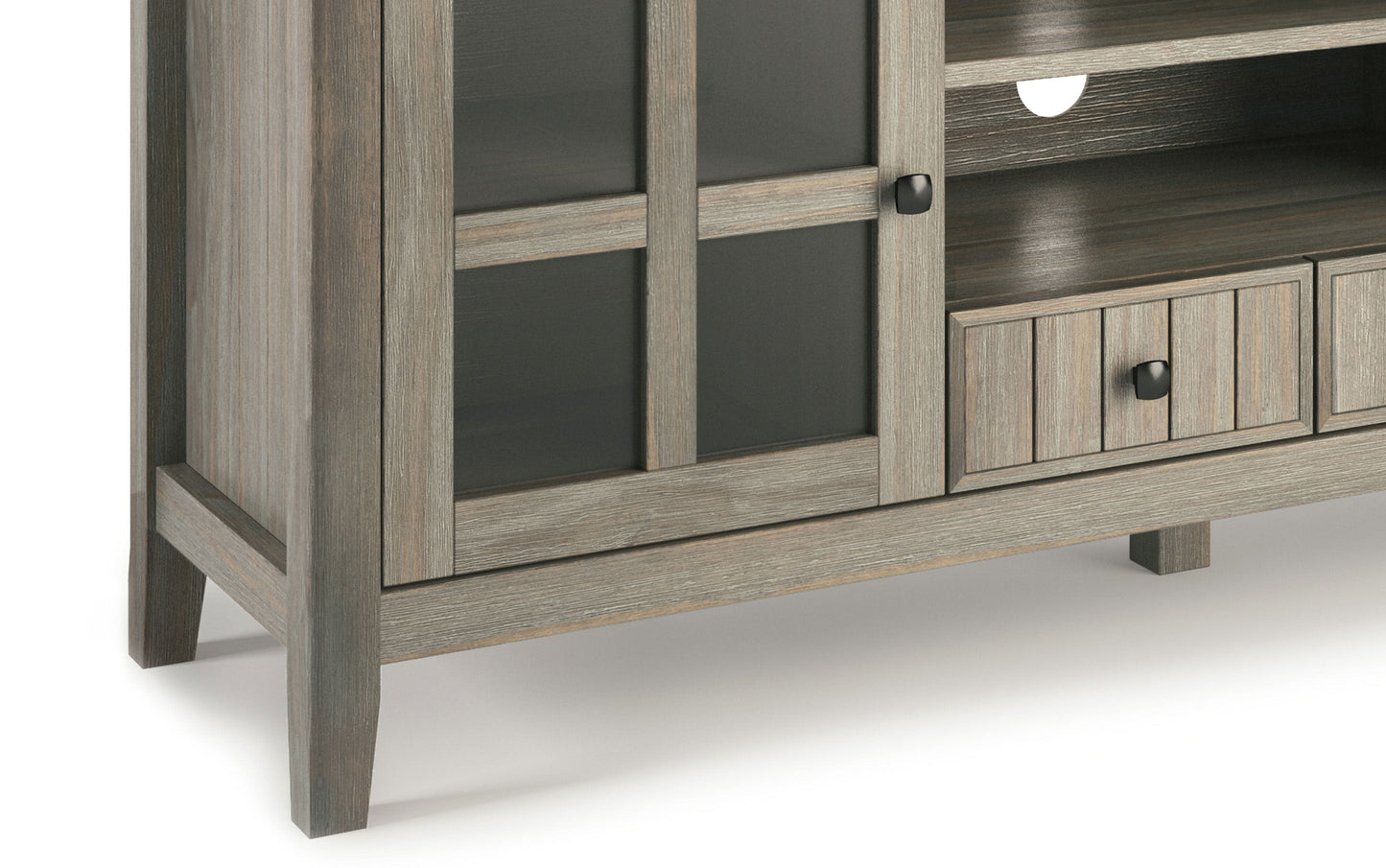 Distressed Grey | Acadian 60 inch TV Stand